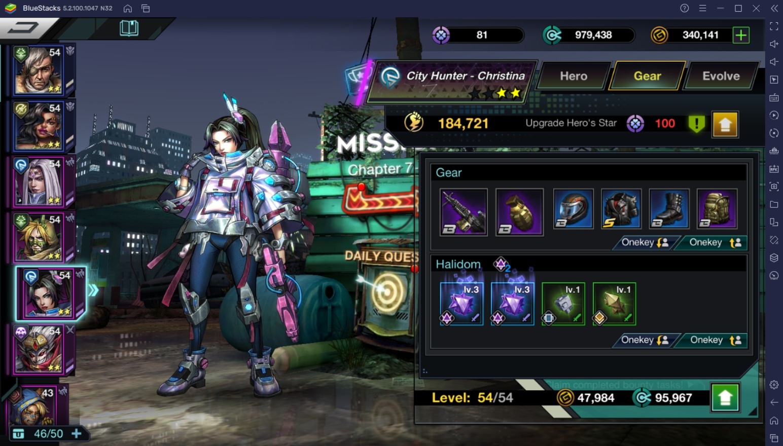 BlueStacks' Guide To Heroes in Battle Night: Cyberpunk-Idle RPG