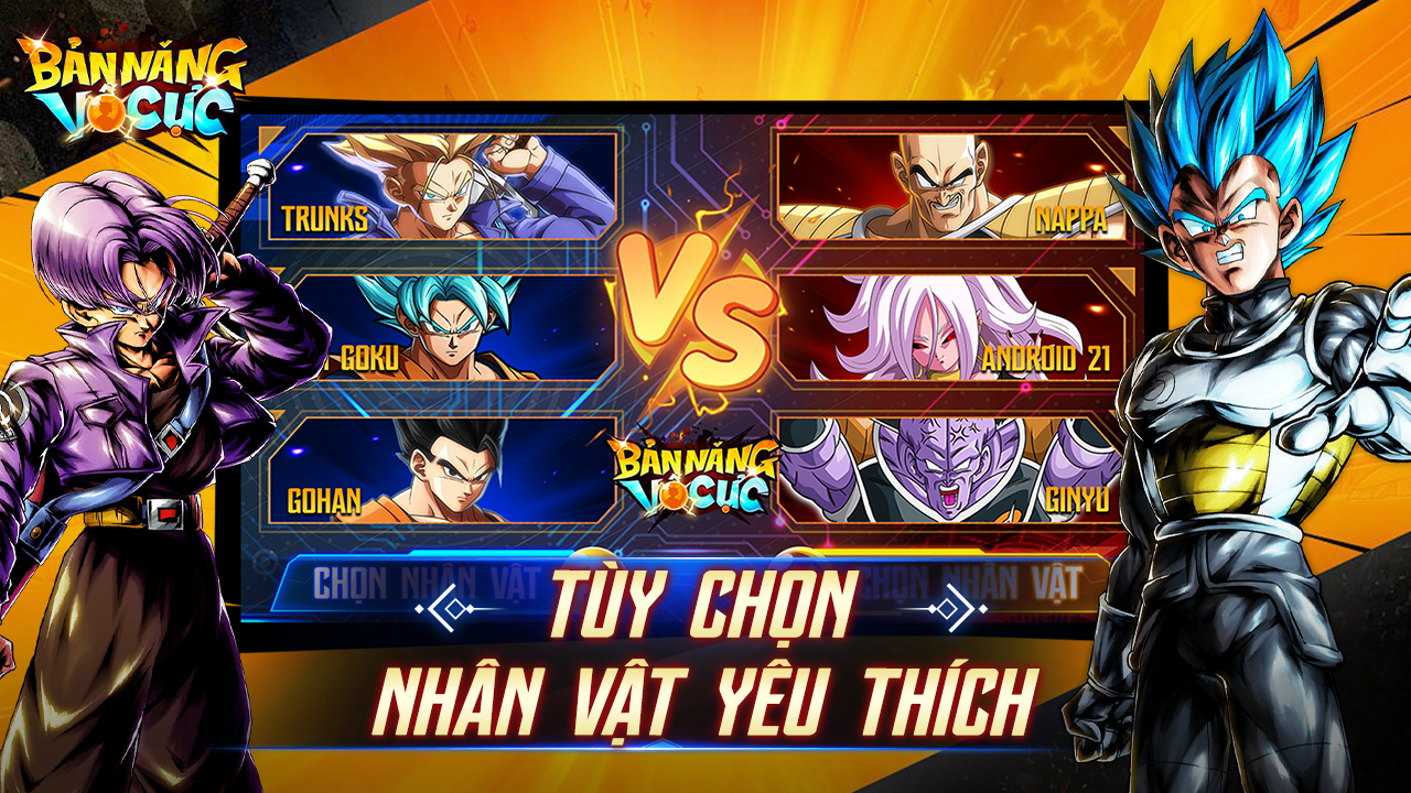 Bản Năng Vô Cực 3D: Game mới về Dragon Ball sẽ do VGP phát hành