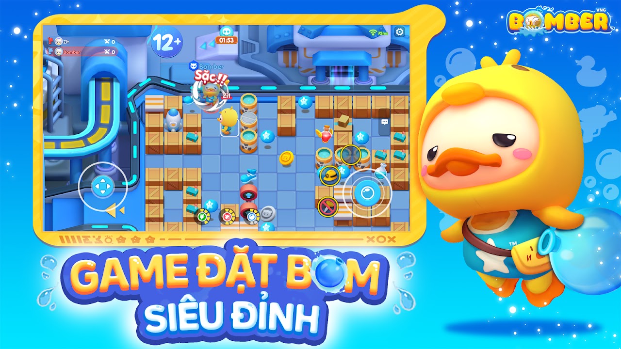 Cùng chơi game bom nước phong cách mới Bomber VNG trên PC với BlueStacks