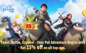 Hole dir 15 % Rabatt auf alle In-Game-Käufe in Draconia Saga!