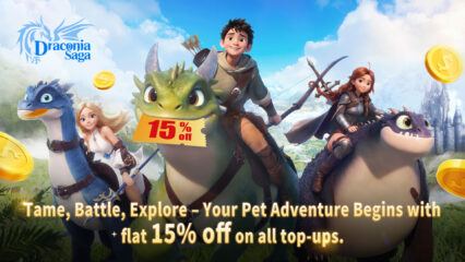 Save Big in Draconia Saga – Get 15% Off on All In-Game Purchases!