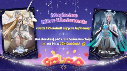 März Magic-Wochenende – 15 % Rabatt & Rote Umschläge im Magic Forest & Nexus Nebula!