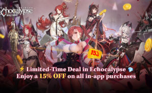 Echocalypse: Scarlet Covenant – Descuento exclusivo del 15% en todas las compras dentro del juego con BlueStacks