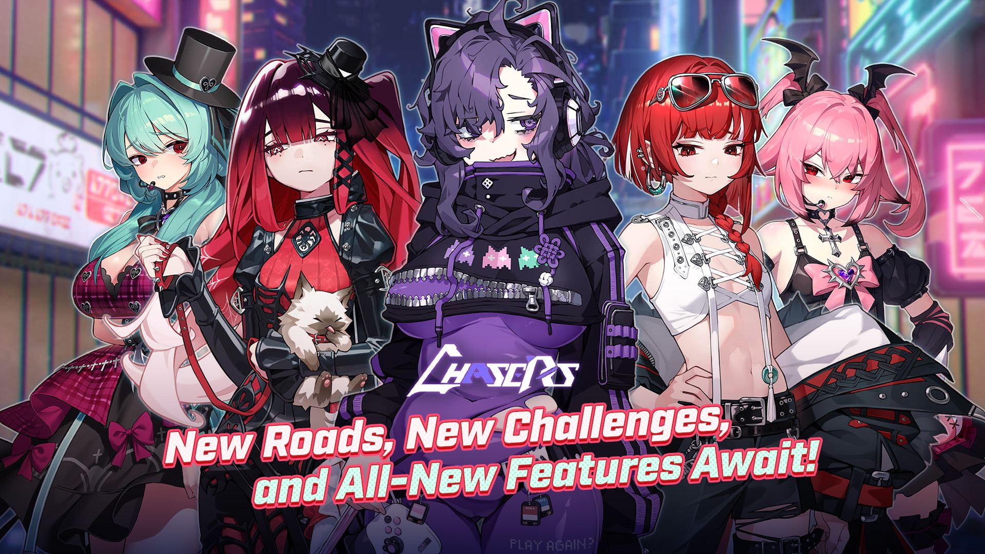 CHASERS: No Gacha Hack & Slash | Thêm Thử Thách Với Infinity Road, Bellona Và Nhiều Tính Năng Mới!