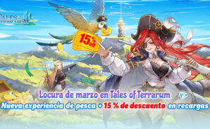 Locura de marzo en Tales of Terrarum &#8211; Prueba un nuevo modo de juego de pesca y consigue un 15% de descuento