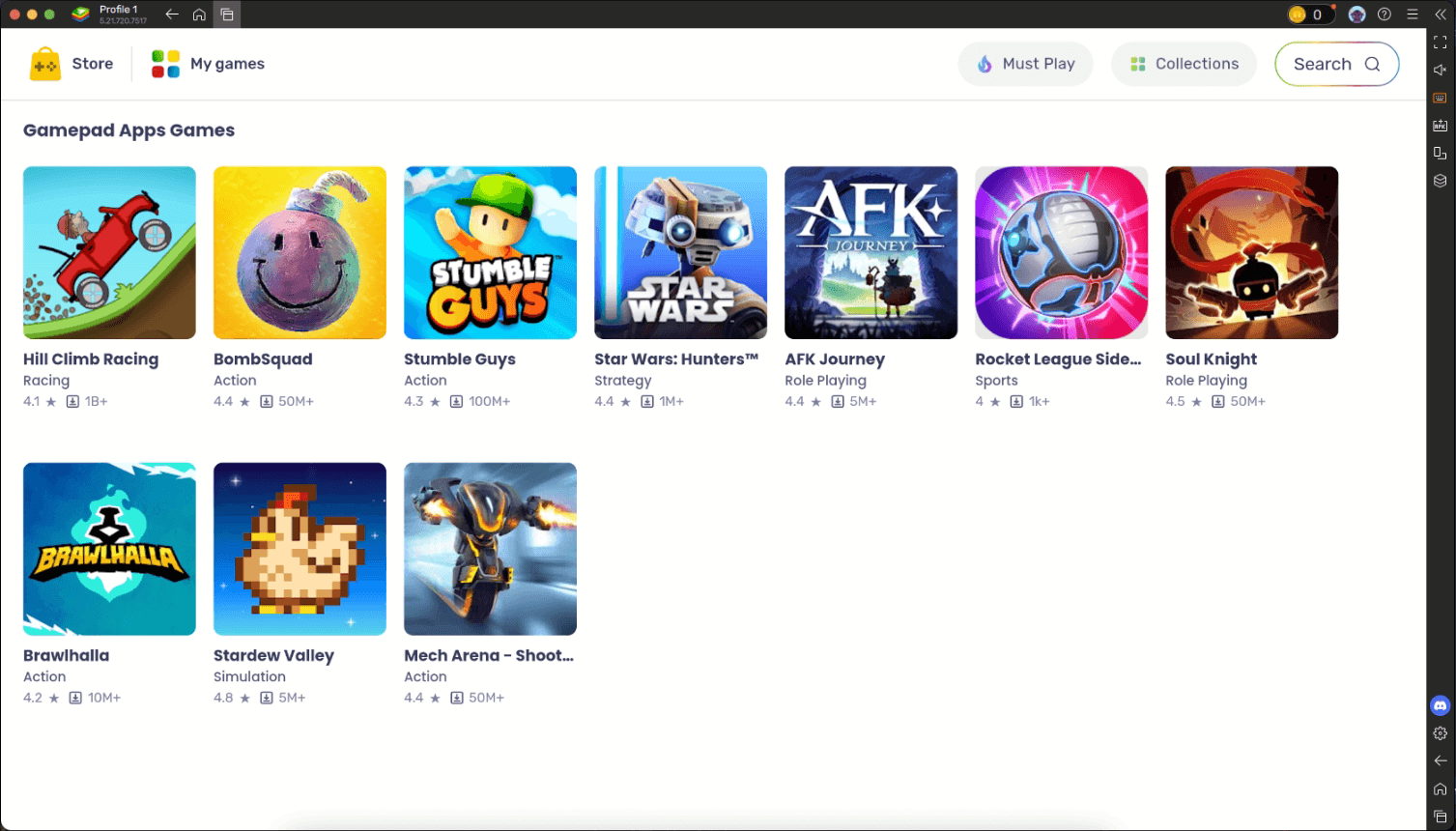 Wie du einen Gamepad mit BlueStacks Air auf dem Mac benutzt