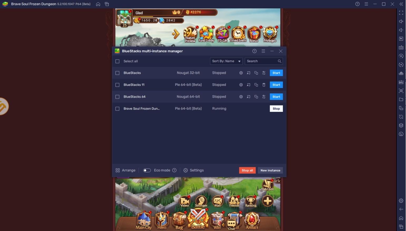 كيف تلعب Brave Soul: Frozen Dungeon على جهاز الكمبيوتر باستخدام BlueStacks