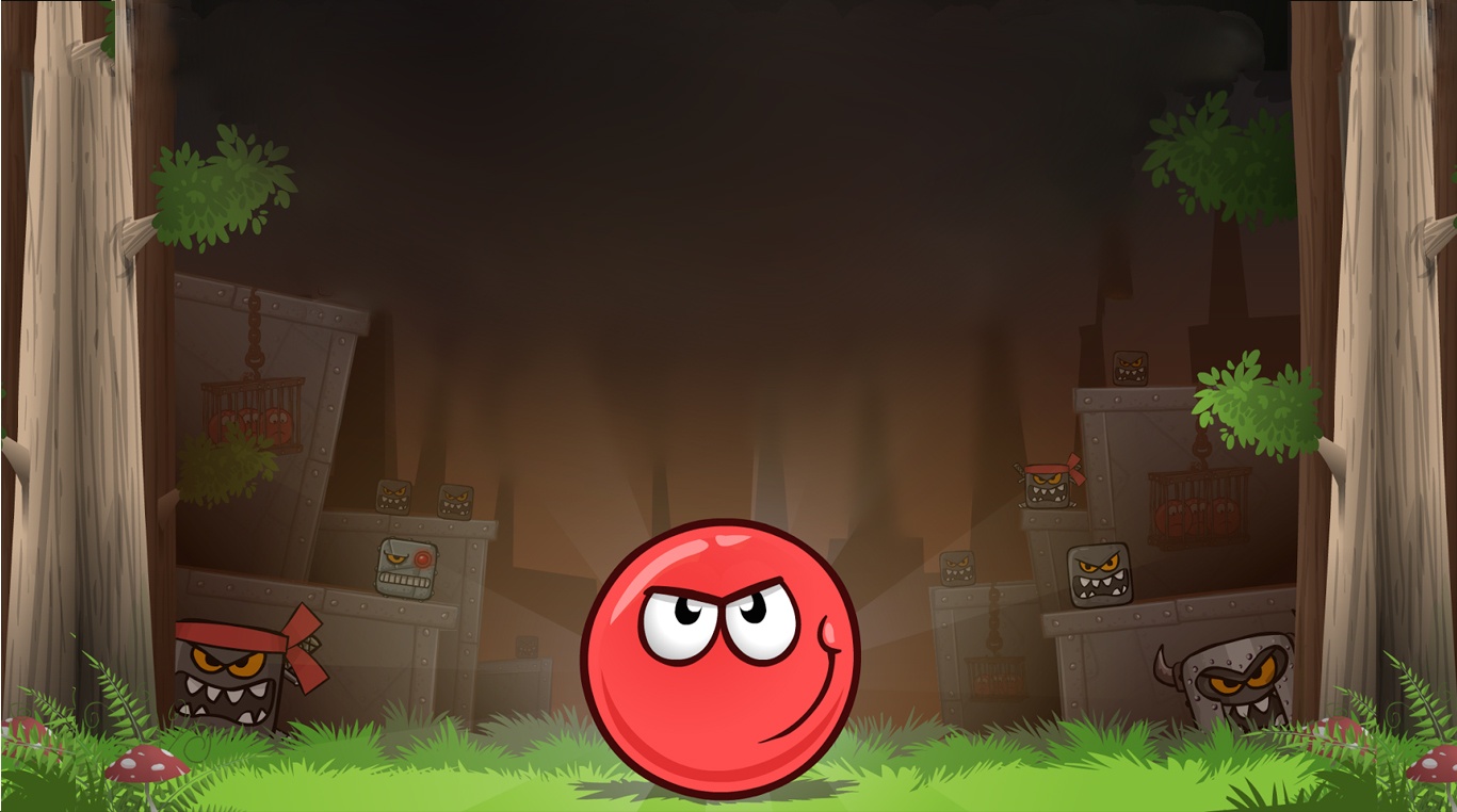 AS AVENTURAS DA BOLA VERMELHA!!! - Red Ball 4 (jogos de celular) 