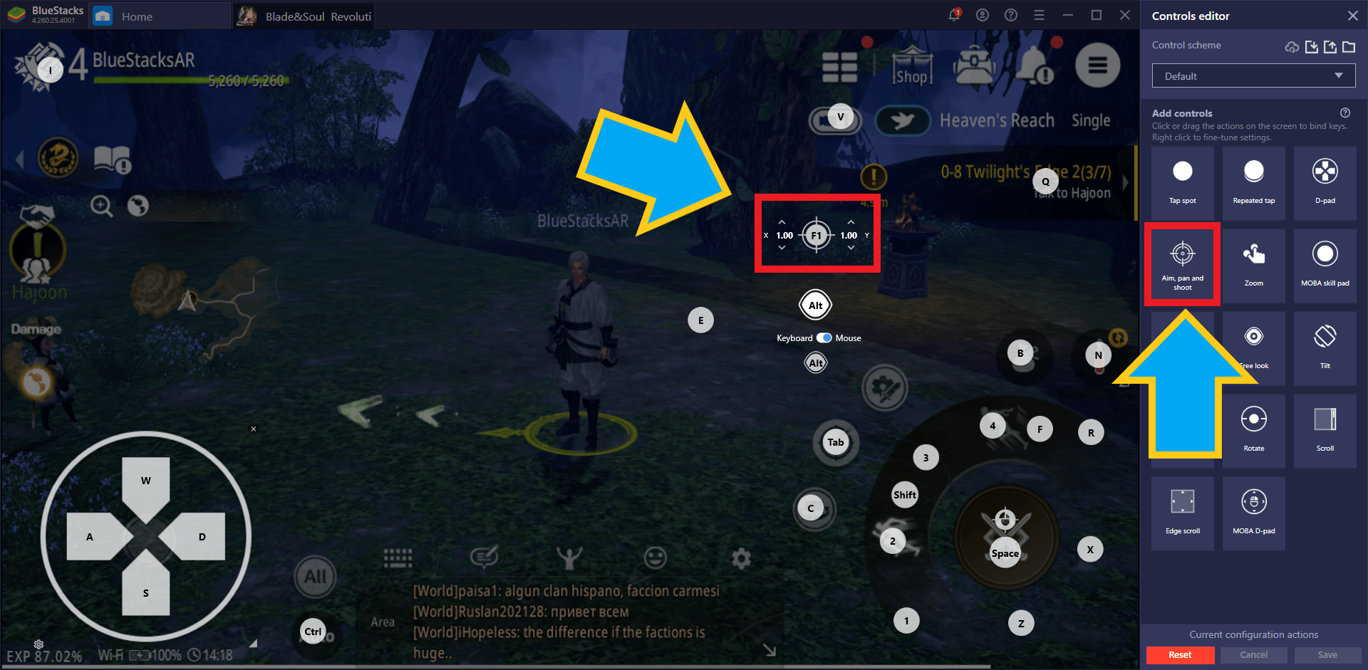 Blade & Soul Revolution: Nâng cao trải nghiệm điều khiển với tính năng Keymapping