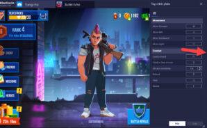 Bullet Echo: Thiết lập Game Controls, tối ưu di chuyển và hành động
