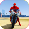 Superhero Tricky bike race (kids games)