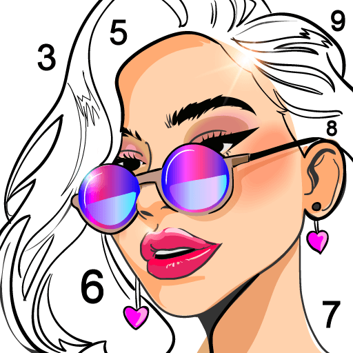 Color123 – paint by number, color by number