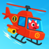 Dinosaur Helicopter Kids Games