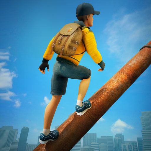 Going Up Rooftop – Parkour 3D