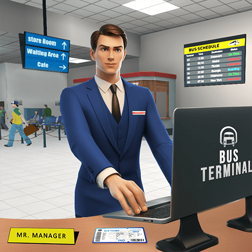 Bus Terminal Manager Simulator