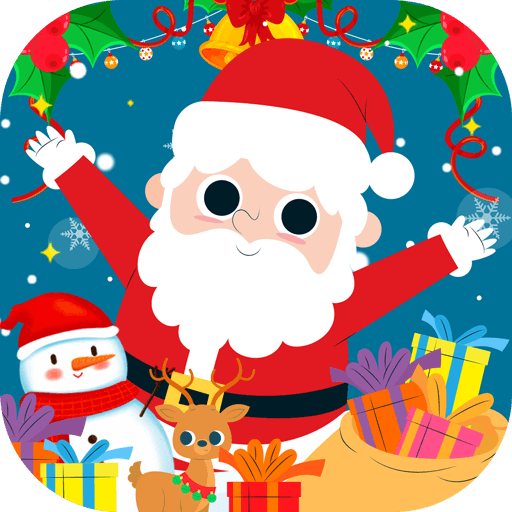 Santa Claus &Christmas Sticker