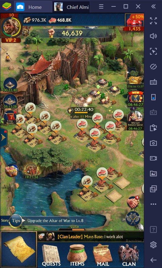 BlueStacks Guide to Building Your First Tribe in Chief Almighty