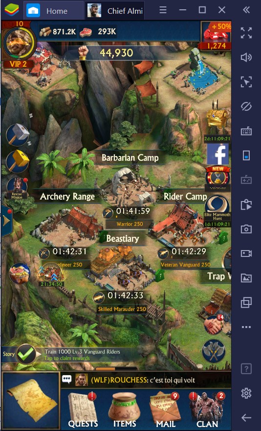 BlueStacks Guide to Building Your First Tribe in Chief Almighty