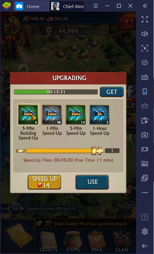 BlueStacks Guide to Building Your First Tribe in Chief Almighty