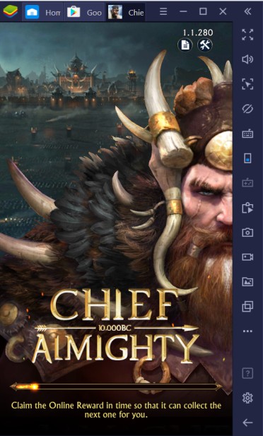 Getting Chief Almighty: First Thunder BC on PC with BlueStacks