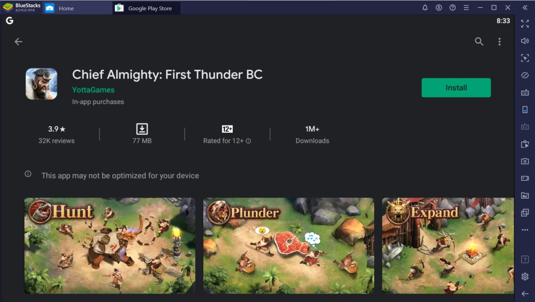 Getting Chief Almighty: First Thunder BC on PC with BlueStacks