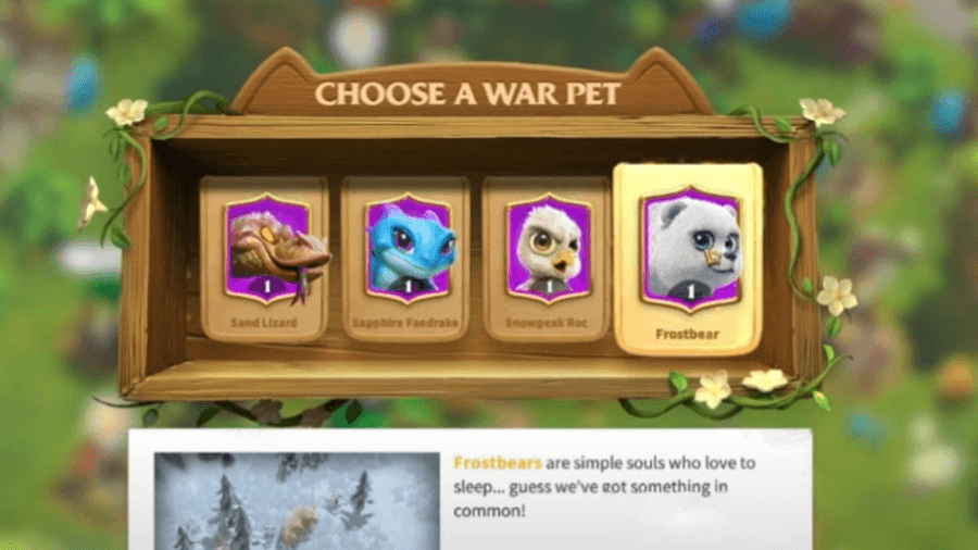 Call of Dragons - Funtap: Hướng dẫn chi tiết về hệ thống thú cưng War Pets