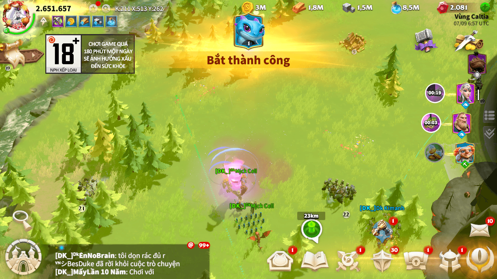 Call of Dragons - Funtap: Hướng dẫn chi tiết về hệ thống thú cưng War Pets