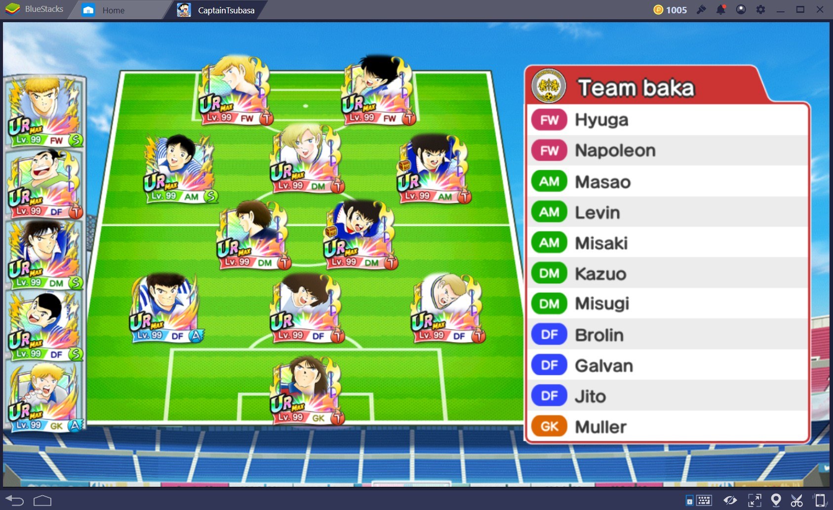 Captain Tsubasa: Dream Team - Game hay mùa World Cup 2018 để chơi cùng BlueStacks