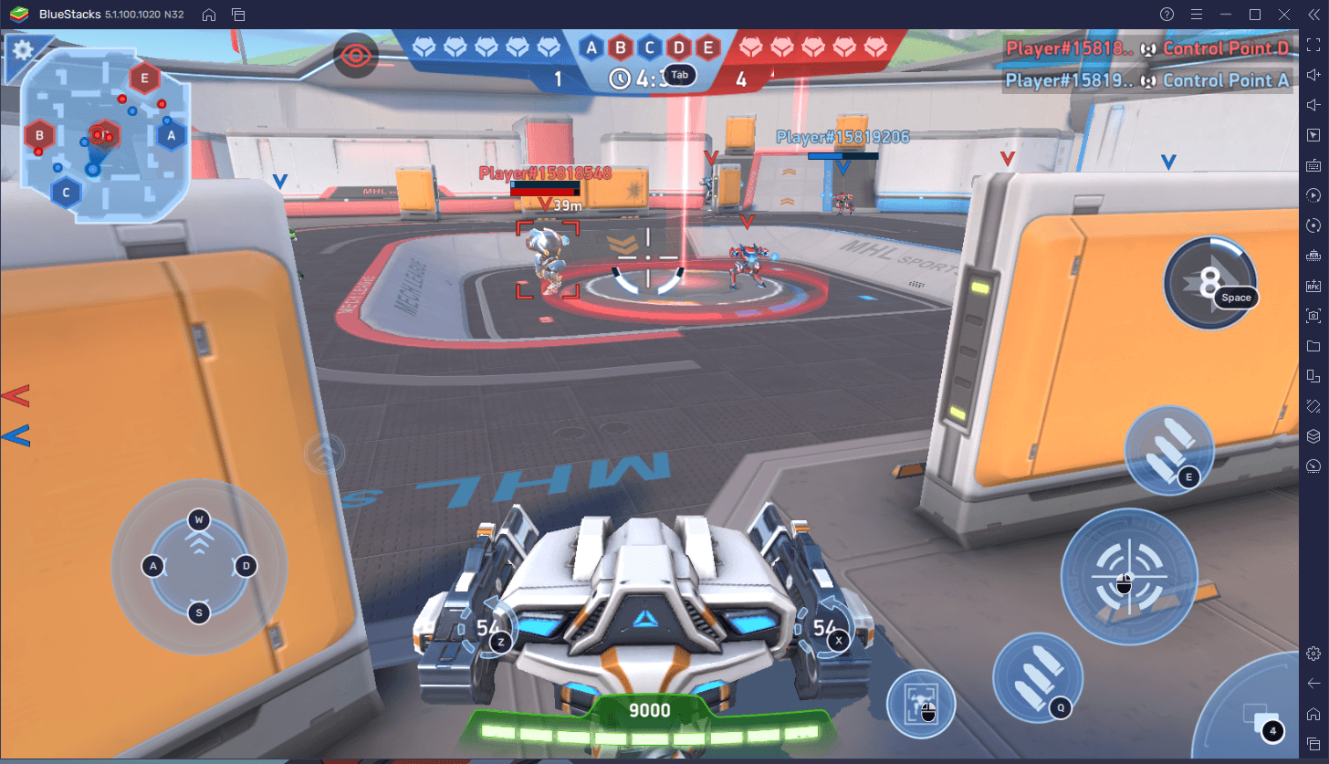 Cara Bermain Mech Arena: Robot Showdown via BlueStacks di PC!