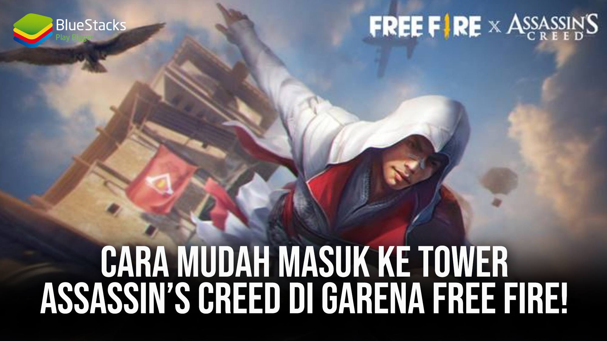 Free Fire: truque permite abrir porta da Torre Assassin's Creed