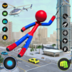 StickMan Rope Hero Spider Game