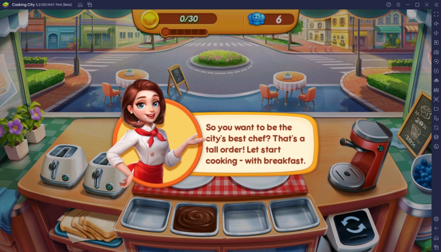 How to Play Cooking City: Restaurant Games on PC with BlueStacks