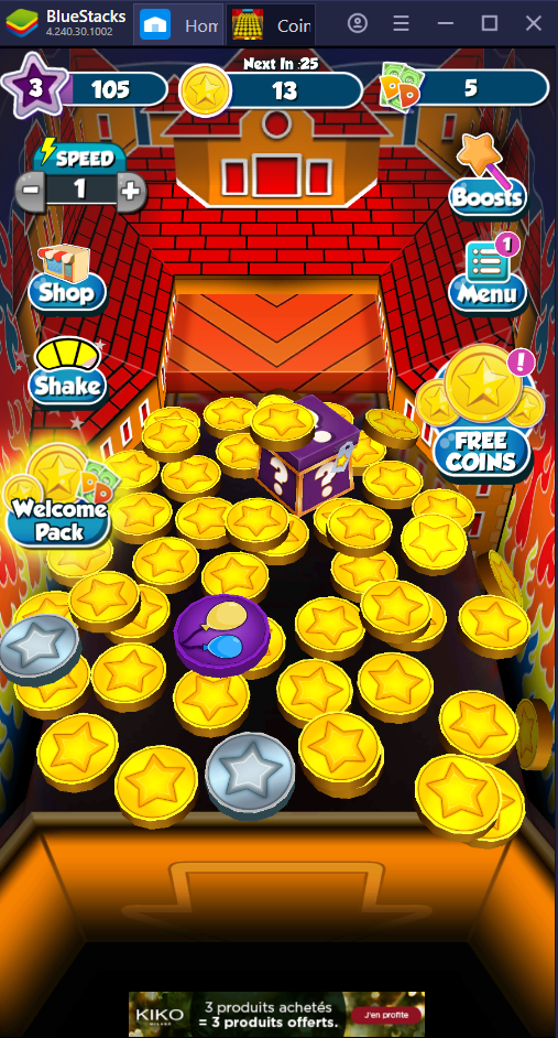 Play Coin Pusher on PC 