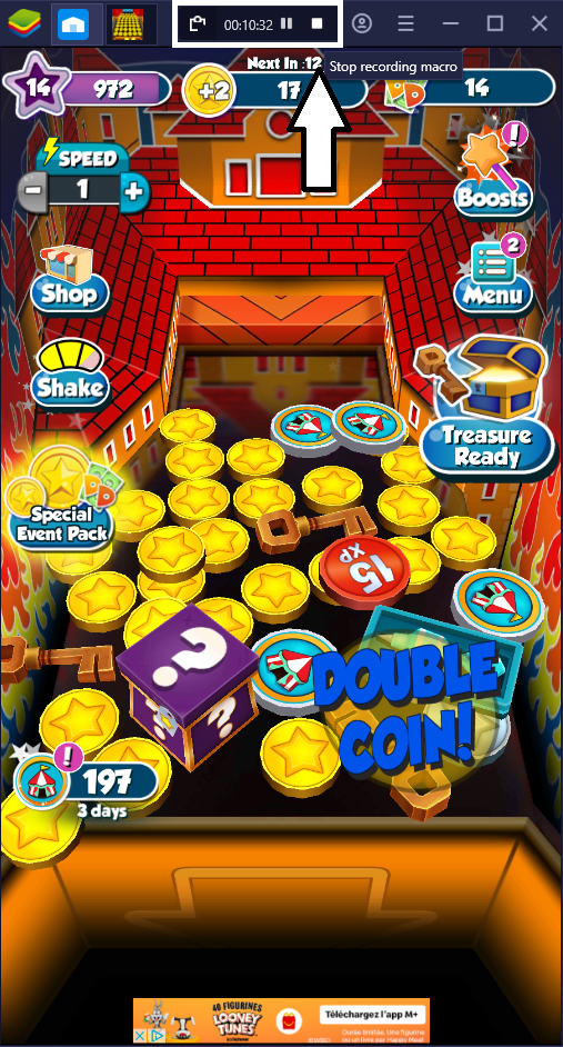 How to Use Scripts & Macros to Play Efficiently Coin Dozer: Sweepstakes