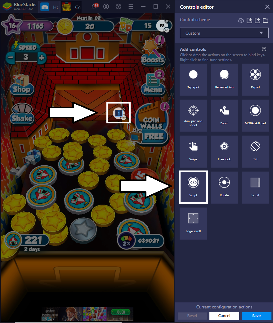 How to Use Scripts & Macros to Play Efficiently Coin Dozer: Sweepstakes