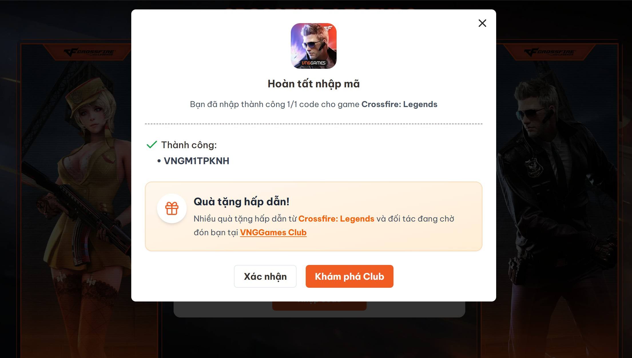 Code CrossFire: Legends 2026 Mới Nhất &ndash; Nhận Skin, Vũ Kh&iacute; & Vật Phẩm Miễn Ph&iacute;
