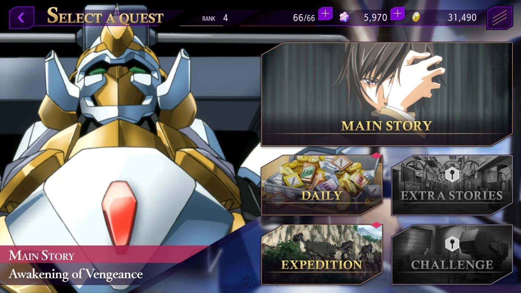 Panduan Memainkan Code Geass: Lost Stories Di PC Dengan BlueStacks