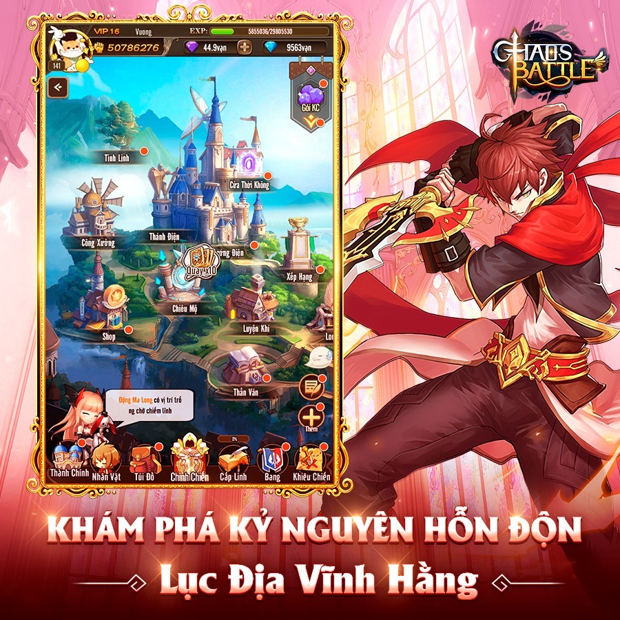 Chaos Battle: Trận Chiến Vĩnh Hằng sẽ được Funtap phát hành ngày 10/3