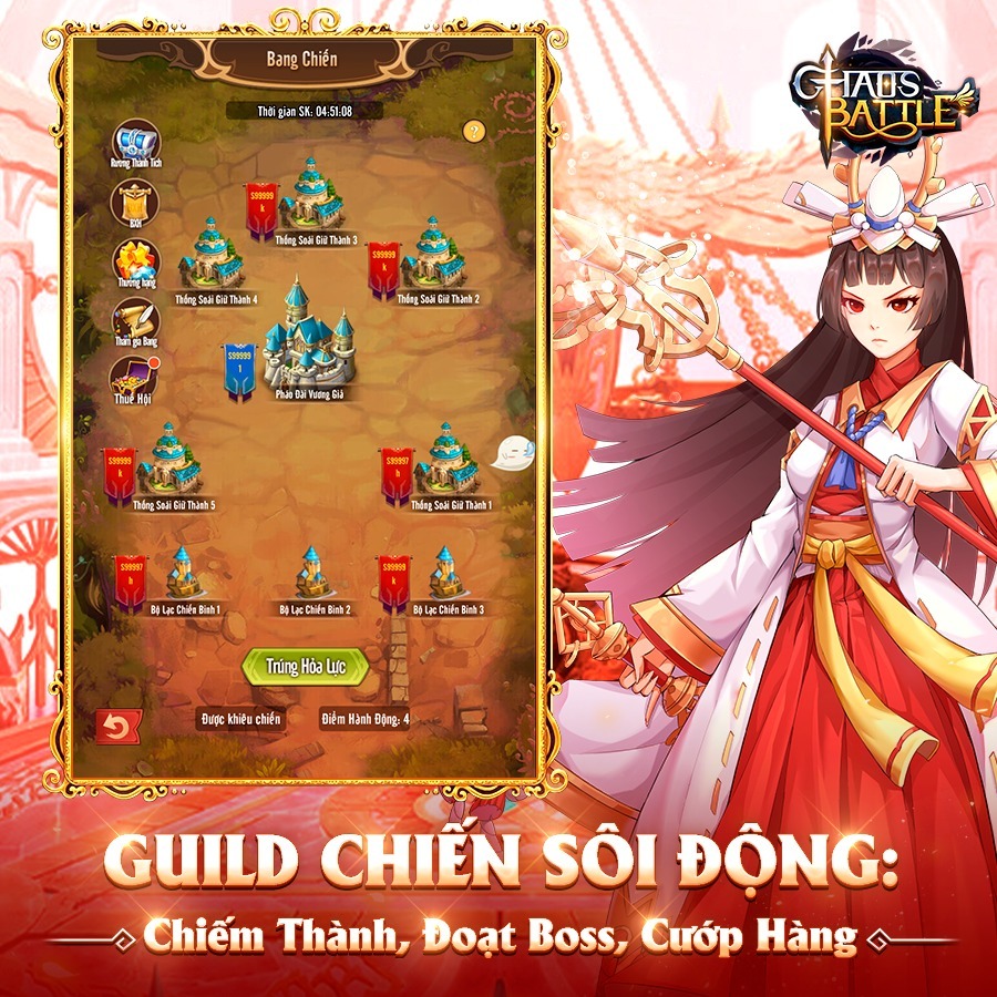 Chaos Battle: Trận Chiến Vĩnh Hằng - Game đấu tướng rảnh tay mới sắp ra mắt