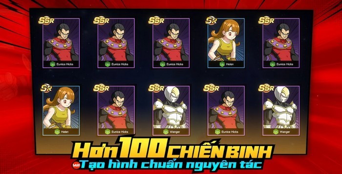 Chiến Binh Truyền Thuyết: Game đấu tướng Dragon Ball ấn định ngày ra mắt