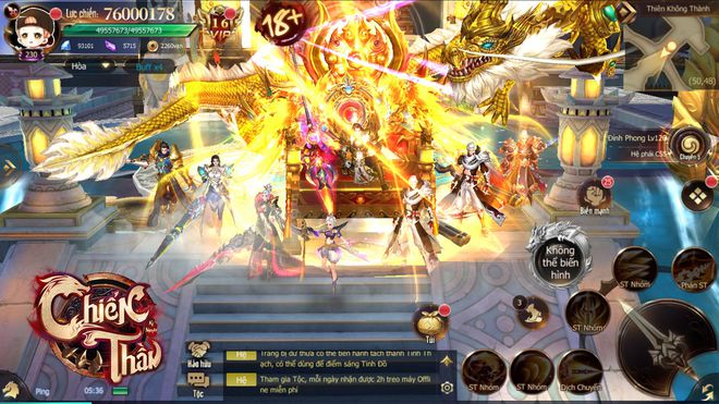 VTC Mobile giới thiệu game mobile Chiến Thần Kỷ Nguyên