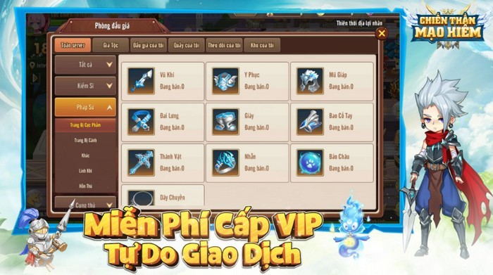 Chiến Thần Mạo Hiểm: Game nhập vai mạo hiểm mới chuẩn bị phát hành tại Việt Nam