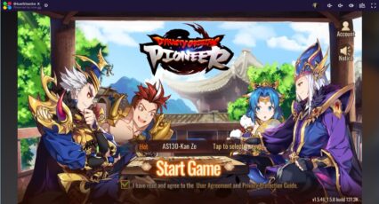 Cách chơi Dynasty Scrolls trên đám mây với BlueStacks X