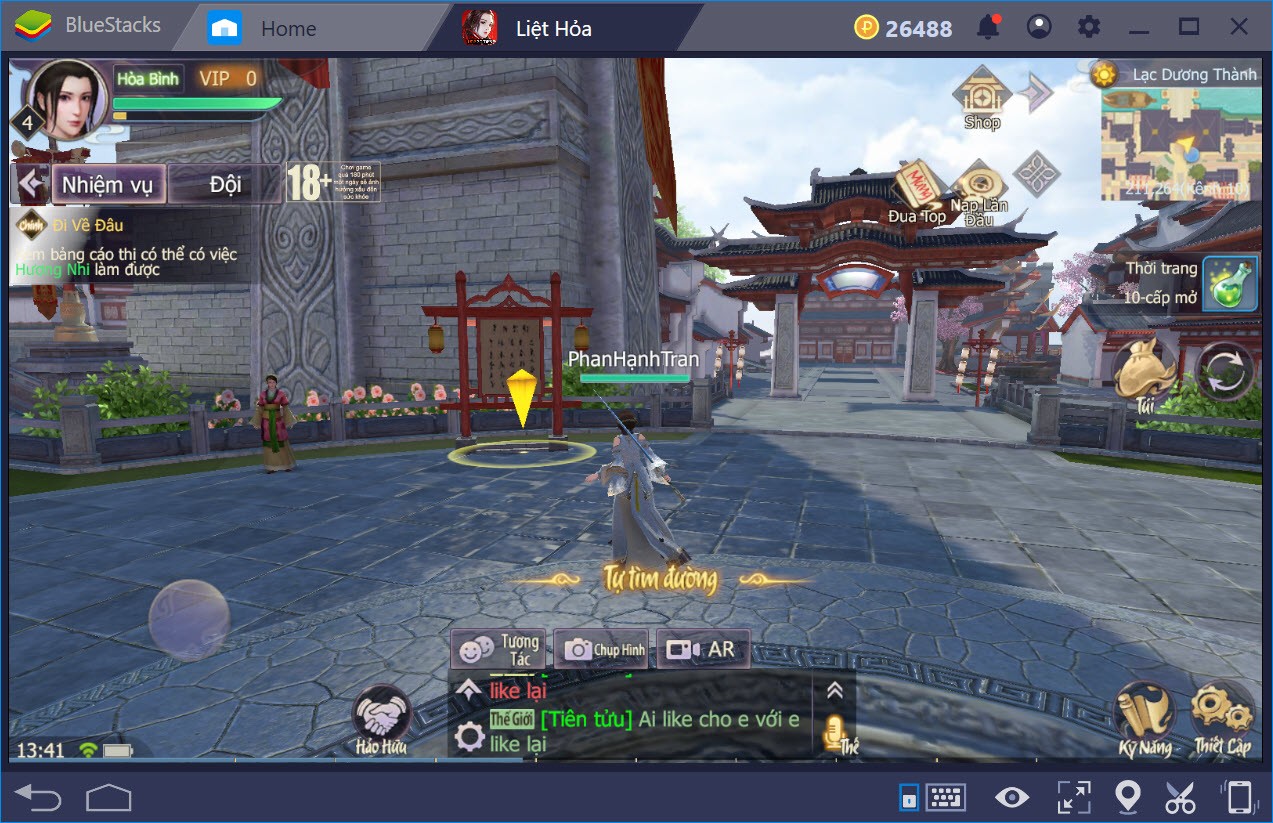 Thưởng thức Liệt Hỏa VNG ngay trên PC với BlueStacks