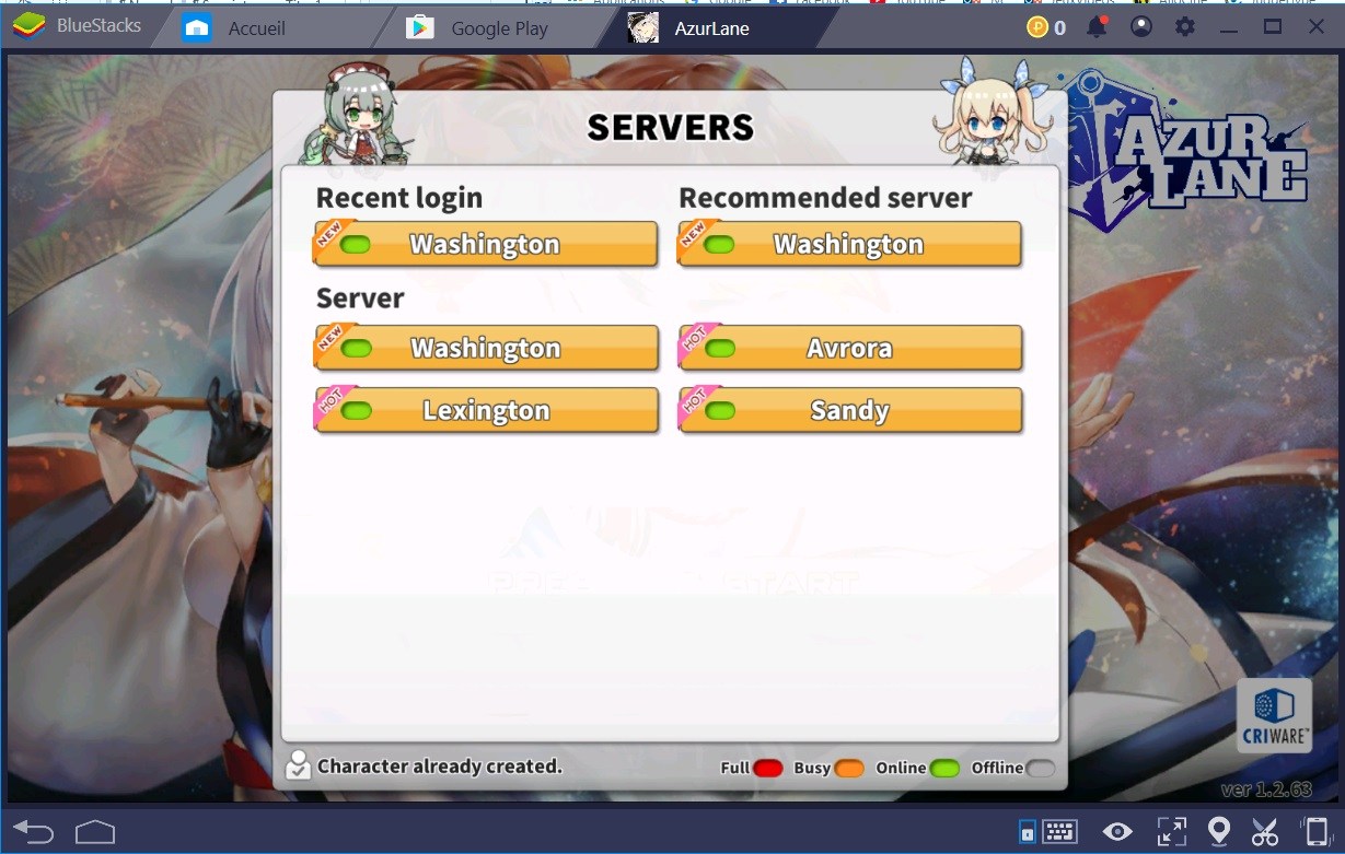 Comment installer le jeu Azur Lane à partir de BlueStacks ?