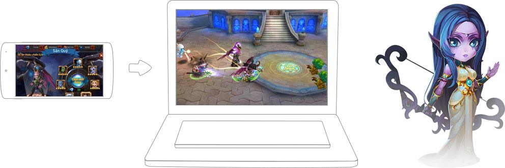 Chơi Clash Of Warcraft on PC 16