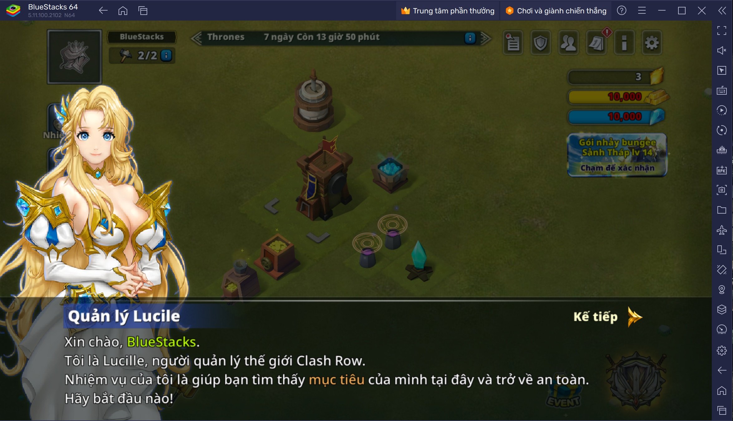 Trải nghiệm game chiến thuật ClashRow trên PC với BlueStacks