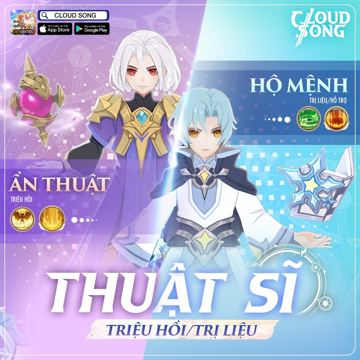 Cloud Song: Điểm danh 5 loại nghề nghiệp trong game