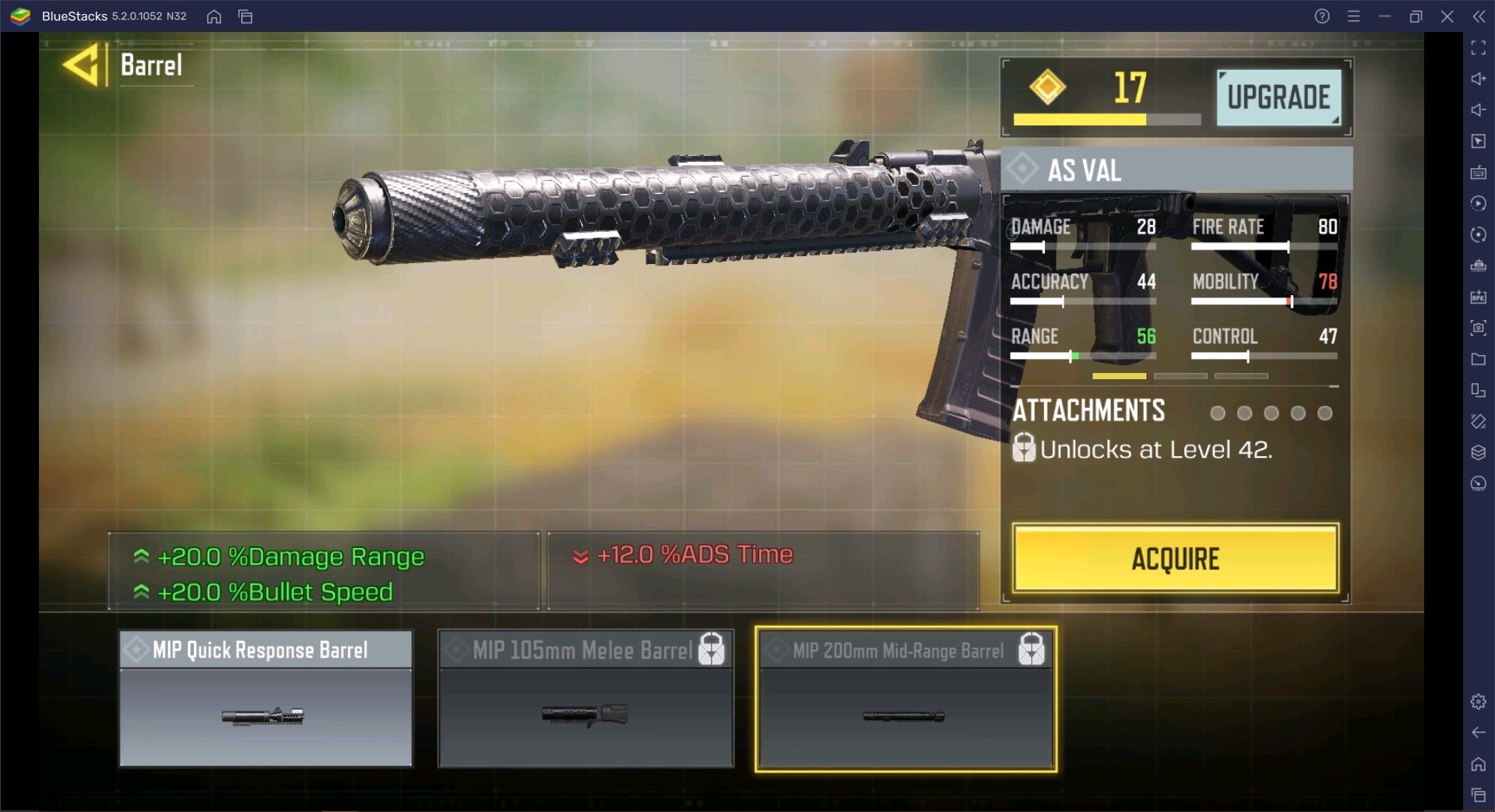 Call of Duty: Mobile Weapon Guide - AS VAL Bullets Become Faster