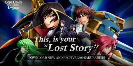 Code Geass: Lost Stories เปิดตัวอย่างเป็นทางการ โดยเริ่มต้นด้วยฟีเจอร์มากมายในเกมและข้อความวิดีโอพิเศษ